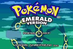 Pokemon Expert Emerald (Old beta 8.0) Title Screen